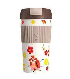 Термокружка Kiss Kiss Fish Rainbow Cartoon0.49л Brown