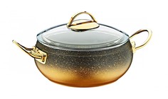 Кастрюля с крышкой алюминий O.M.S. Collection 2л 3141-18-Gd