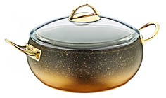Кастрюля с крышкой алюминий O.M.S. Collection 3,5л 3141-22-Gd