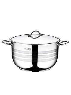 Кастрюля с крышкой нержавеющая сталь O.M.S. Collection 6,4л 2005-24
