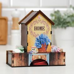 Чайный домик Sima-land "Home", прованс, 20,9х19,3х8,2 см (4180006)