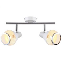 Спот AURA S0003-2 CR+WT