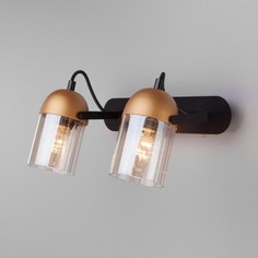 Спот AURA S0345-2 BK+GD