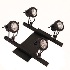 Спот AURA MX8016-04/H402K BK