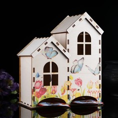 Чайный домик Дарим Красиво "Бабочки на лугу", 20х17,4х8,6 см