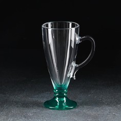 Кружка стеклянная Яркая, 250 мл , микс No Brand