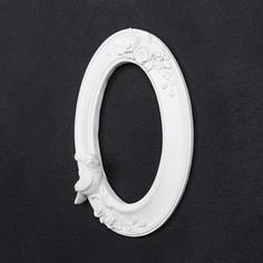 Фоторамка Хорошие сувениры "Овальная с птичками", белая