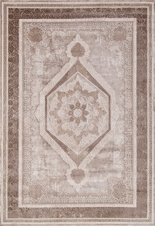 Ковер турецкий AkTs 240x400 см бежевый