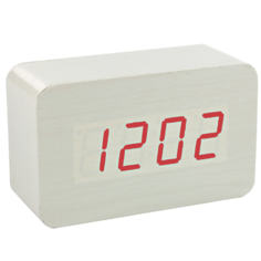 Цифровые настольный часы-будильник VST-863 (белые) Bestyday