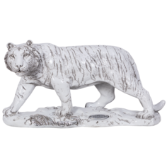 Крадущийся Тигр (скульптура) Белый Bogacho