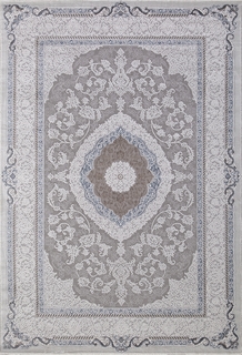 Ковер турецкий AkTs 240x400 см голубой