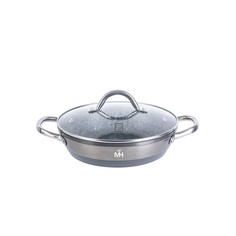Сковорода-сотейник MercuryHaus,MC - 1770 Silver с антипригарным покрытием 1,8 л