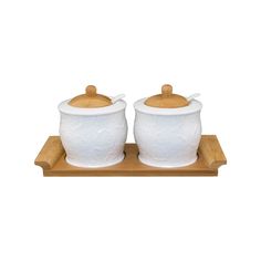 Банки для сыпучих продуктов Elan Gallery Розы 300 мл 2 шт