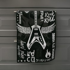 Полотенце кухонное «Lets rock» 35х60 см Доляна