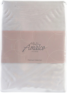 Пододеяльник Amalco Home 200x210 см тенсель на молнии серо-сиреневый