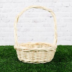Корзины плетеная, ива, круглая No Brand