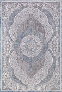 Ковер турецкий AkTs 160x230 см голубой