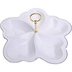 Менажница Loraine 32х 30,5х4см. фарфор