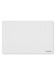 Силиконовый коврик FlexHome, размер 450х290 мм, цвет прозрачный-662 (белые полоски)