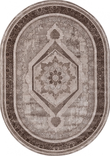 Ковер турецкий AkTs 240x340 см бежевый