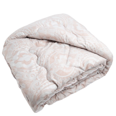 Одеяло зимнее 220х205 см, шерсть верблюда, ткань тик, п/э 100% Веста