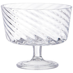 Конфетница на ножке стекло Alegre Glass 17см 337-128-1