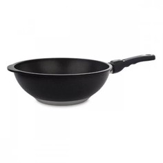 Сковорода-вок для индукционных плит AMT 2,2 л съемная ручка