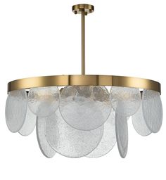 Светильник потолочный INDIGO BIANCO 12018/6R Brass 360W E14