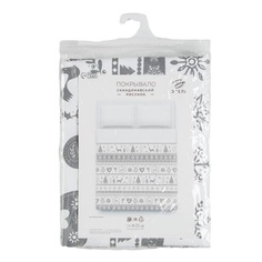 Покрывало «Этель: Скандинавский», размер 180х215 см, 100% хлопок