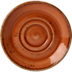 Блюдце «Крафт», 14.5 см, красный, фарфор, 11330158, Steelite