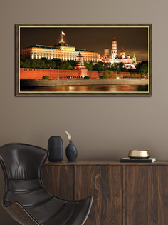 Картина большая в кабинет Графис Москва 50х100 см GRAF 14019