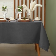Этель Скатерть Этель Kitchen 150х250 см, цвет серый, 100% хл, саржа 220 г/м2
