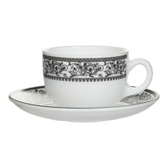 Чайный сервиз La Opala Persian grey 6 персон 12 предметов