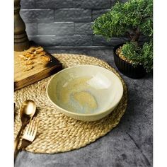 Салатник Porland Stoneware Pearl, 17,5 см., каменная керамика