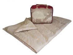Одеяло Maktex из овечьей шерсти Евро Sheep grass
