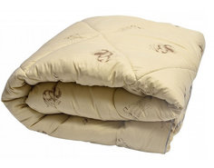 Одеяло Maktex из овечьей шерсти 1,5 спальное Среднее