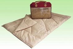 Одеяло Maktex из верблюжьей шерсти Евро Camel grass