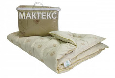 Одеяло Maktex из овечьей шерсти 1,5 спальное Козерог утолщенное