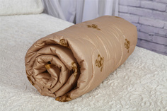 Одеяло Maktex из овечьей шерсти 1,5 спальное Облегченное