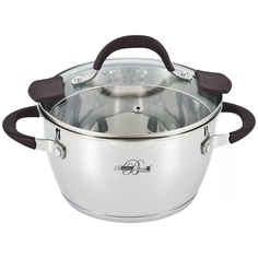 Кастрюля с крышкой нержавеющая сталь Berlinger 4,4л 2117-22 BS BR