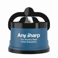 Точилка AnySharp для ножей пластик голубой