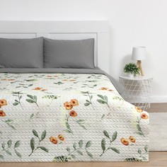 Экономь и Я Покрывало 1,5сп Экономь и Я Цветение 150х210±5см, 100% полиэстер, 190гр/м2