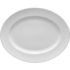 Блюдо сервировочное фарфор Steelite Monaco White 33см 3020604