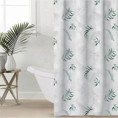 Штора для ванной Этель Pure nature 145 х 180 см, полиэстер No Brand