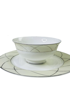 Салатник фарфор Lenardi Pandora cream 15см 145-448