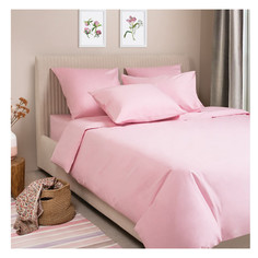 Комплект постельного белья Ecotex Моноспейс 1,5 сп. светло-розовый