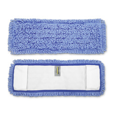 Моп Karcher из микроволокна петельчатая с карманами синяя 40 см