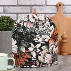 Грелка на чайник Этель Meadow flower 28х28 см, 100% хл, саржа 190 г/м2 No Brand