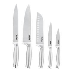 Набор кухонных ножей Tefal из нержавеющей стали 5 предметов
