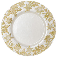 Тарелка подстановочная Bronco celebration white 33 см